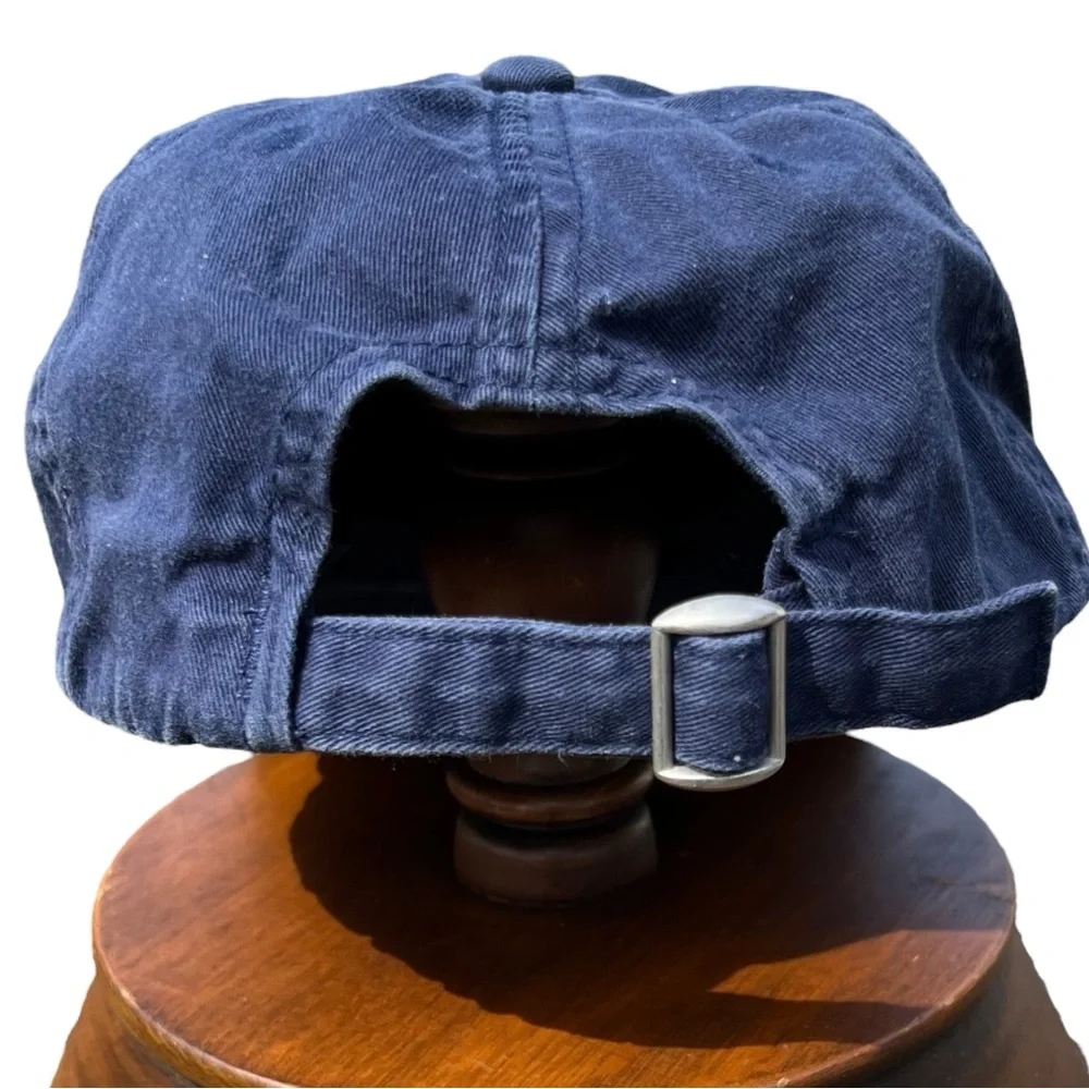 Ralph Lauren Boy Big Pony Chino Sports Cotton Cap Size 4-7 YACHT BLUE /YELLOW